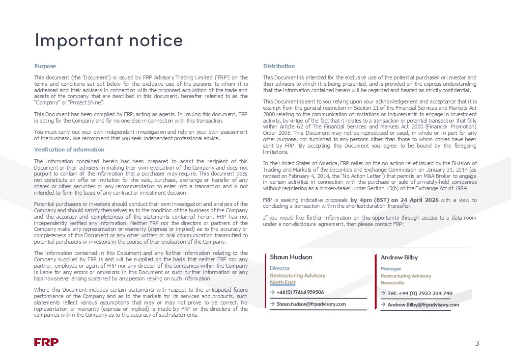 Image of Project Shine